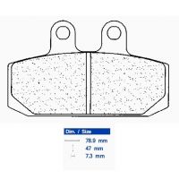 Brzdové destičky CARBONE LORRAINE 2794 S1 (S4)